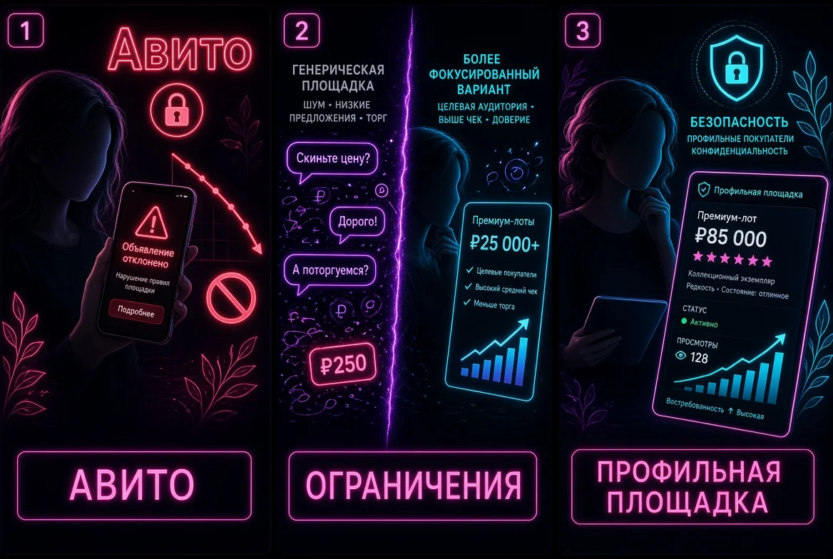 Почему не стоит продавать только на Авито
