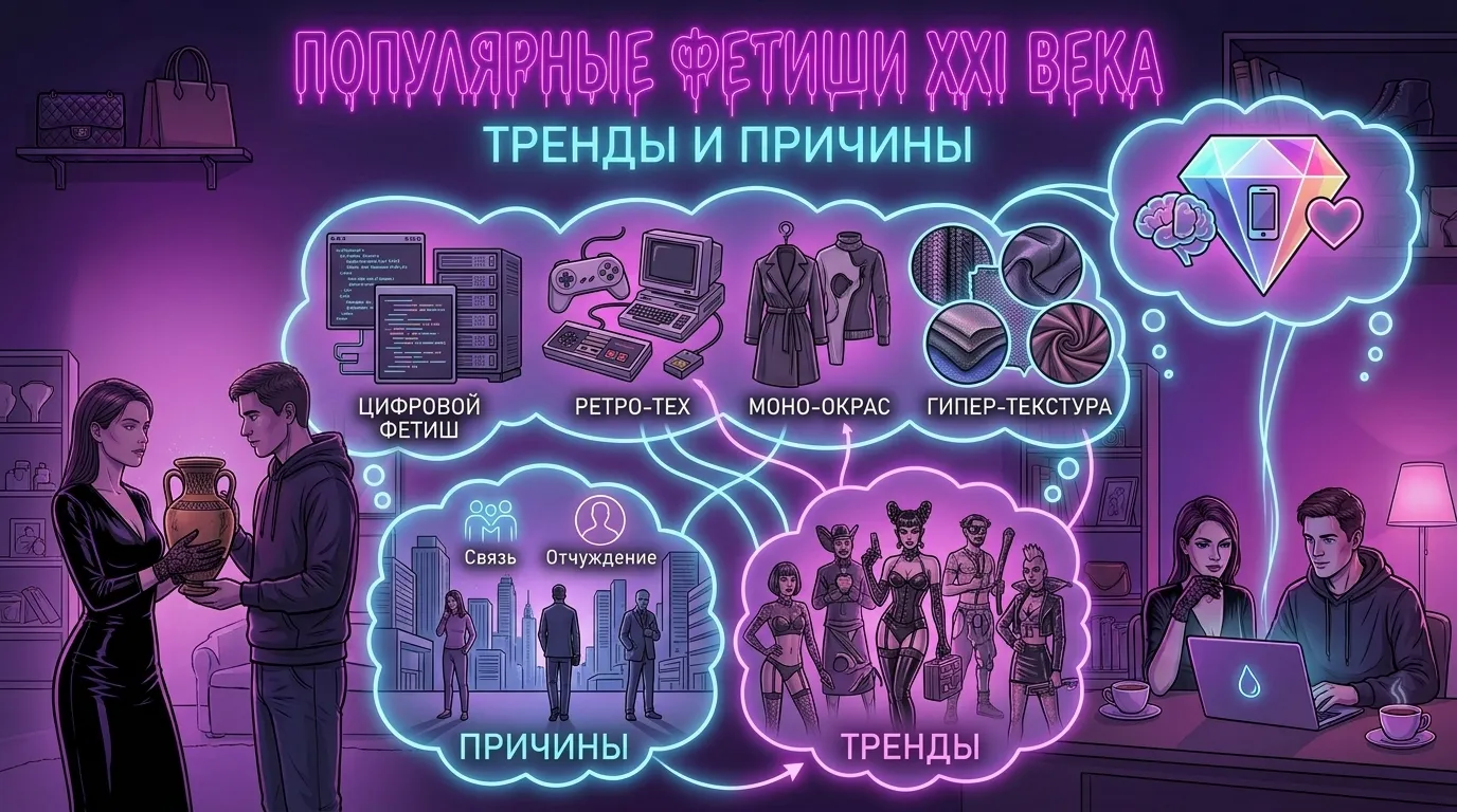 Популярные фетиши XXI века: тренды и причины