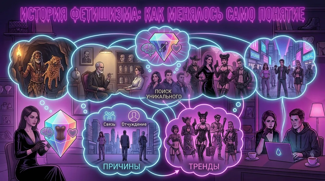 История фетишизма: как менялось само понятие