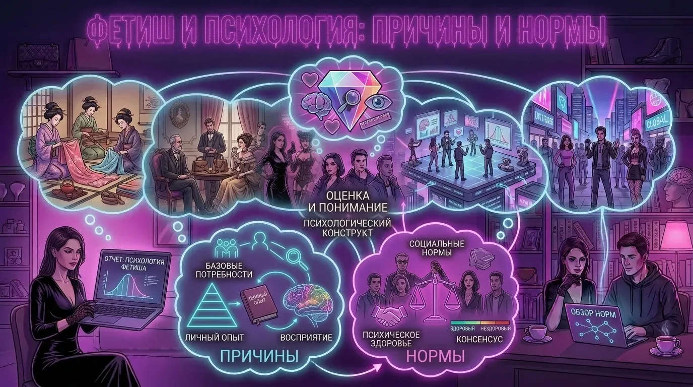 Фетиш и психология: причины и нормы