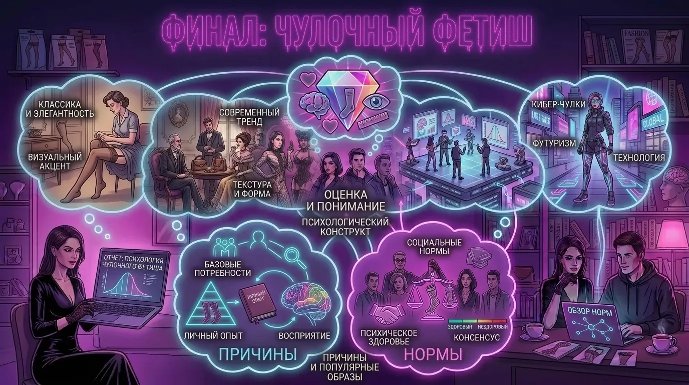 Чулочный фетиш: причины и популярные образы
